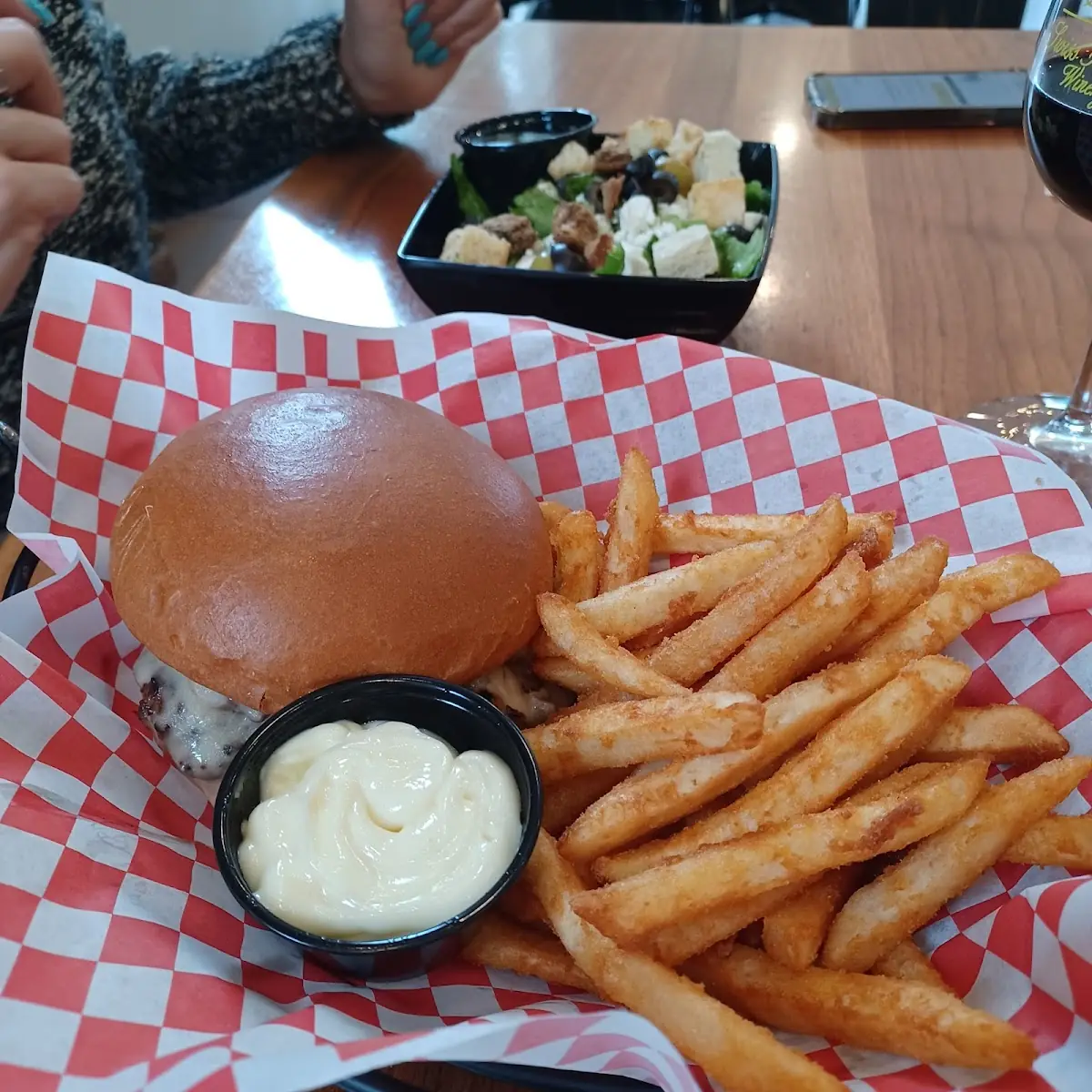 Swiss Mushroom Burger