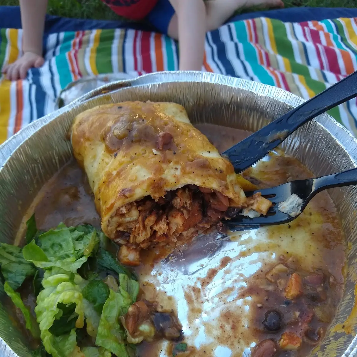 Chicken Burrito