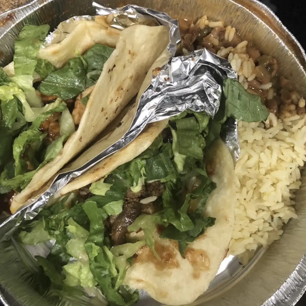 Raspberry Chicken Taco and Steak Taco