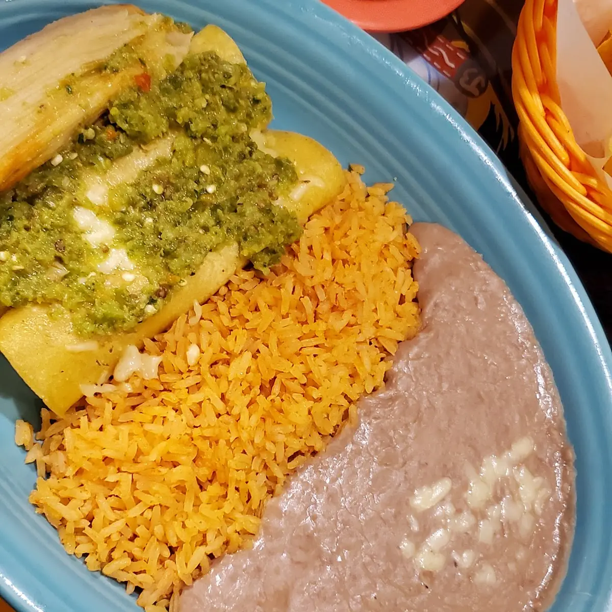 Enchilada Plate