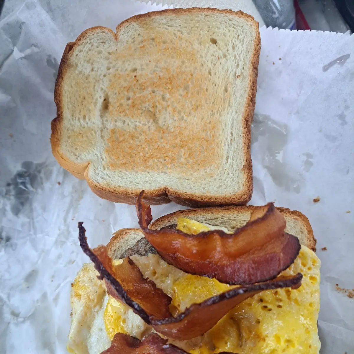 Sausage Bacon Egg Sandwich