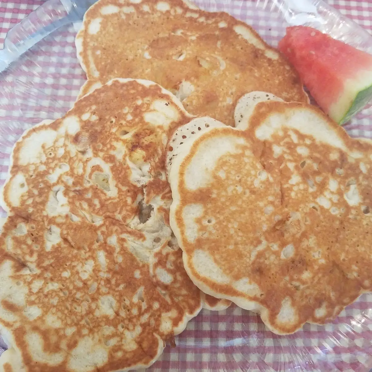 Banana Walnut Pancakes