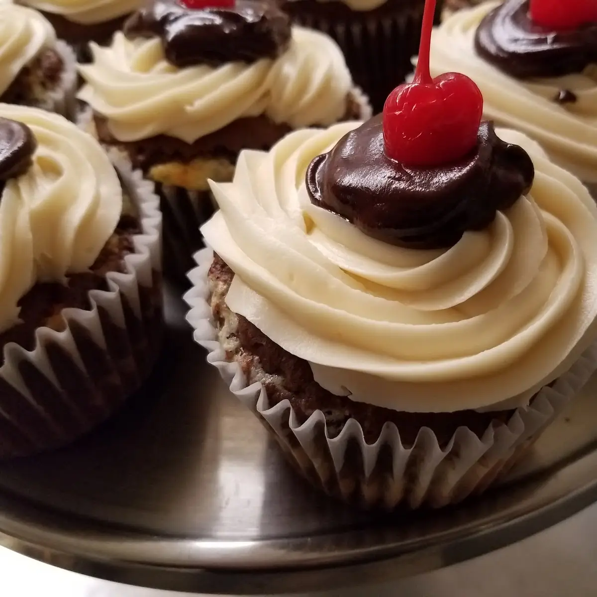 Hot Fudge Cupcake