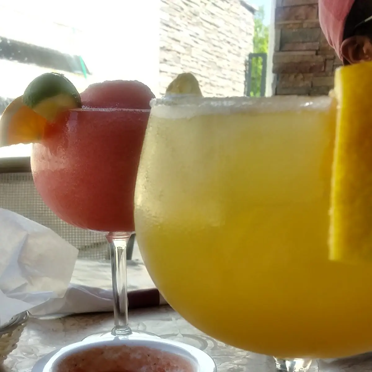 Peach and Mango Margarita