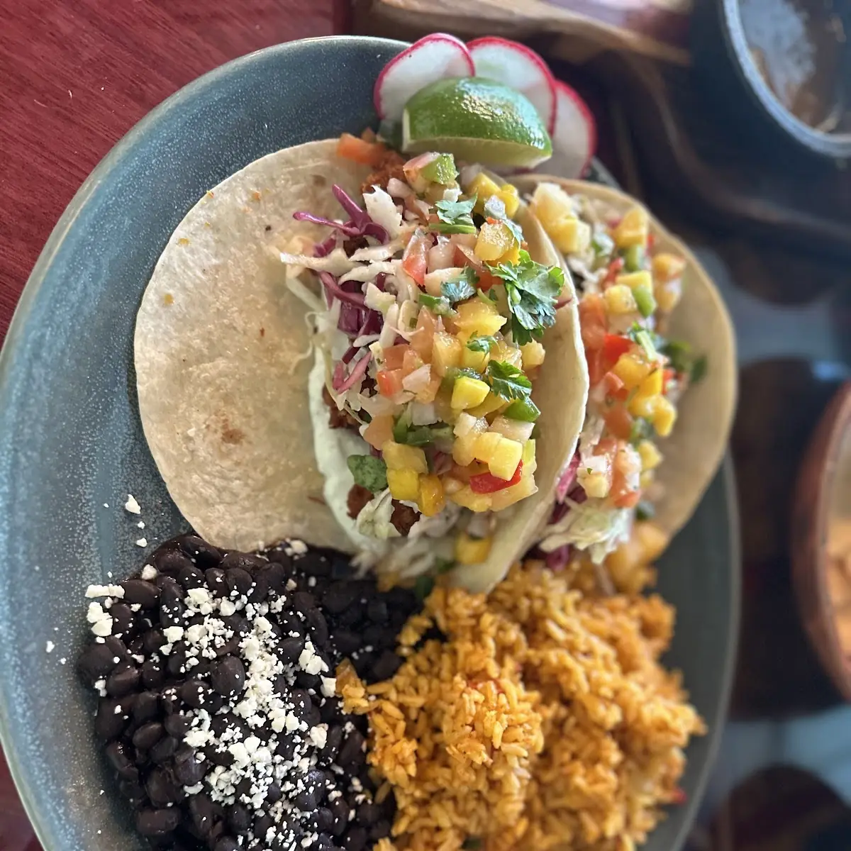Coconut Shrimp Tacos
