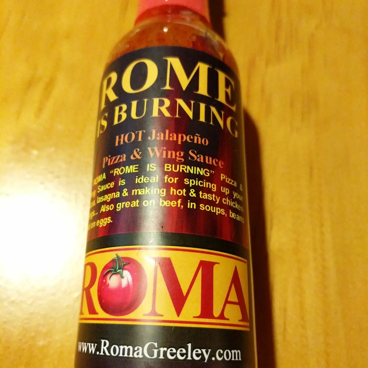 Rome Is Burning Hot Sauce