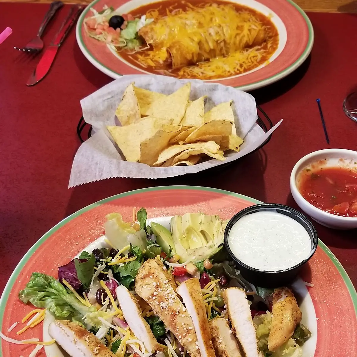 Southwest Chicken Salad with Cilantro Lime Dressing
