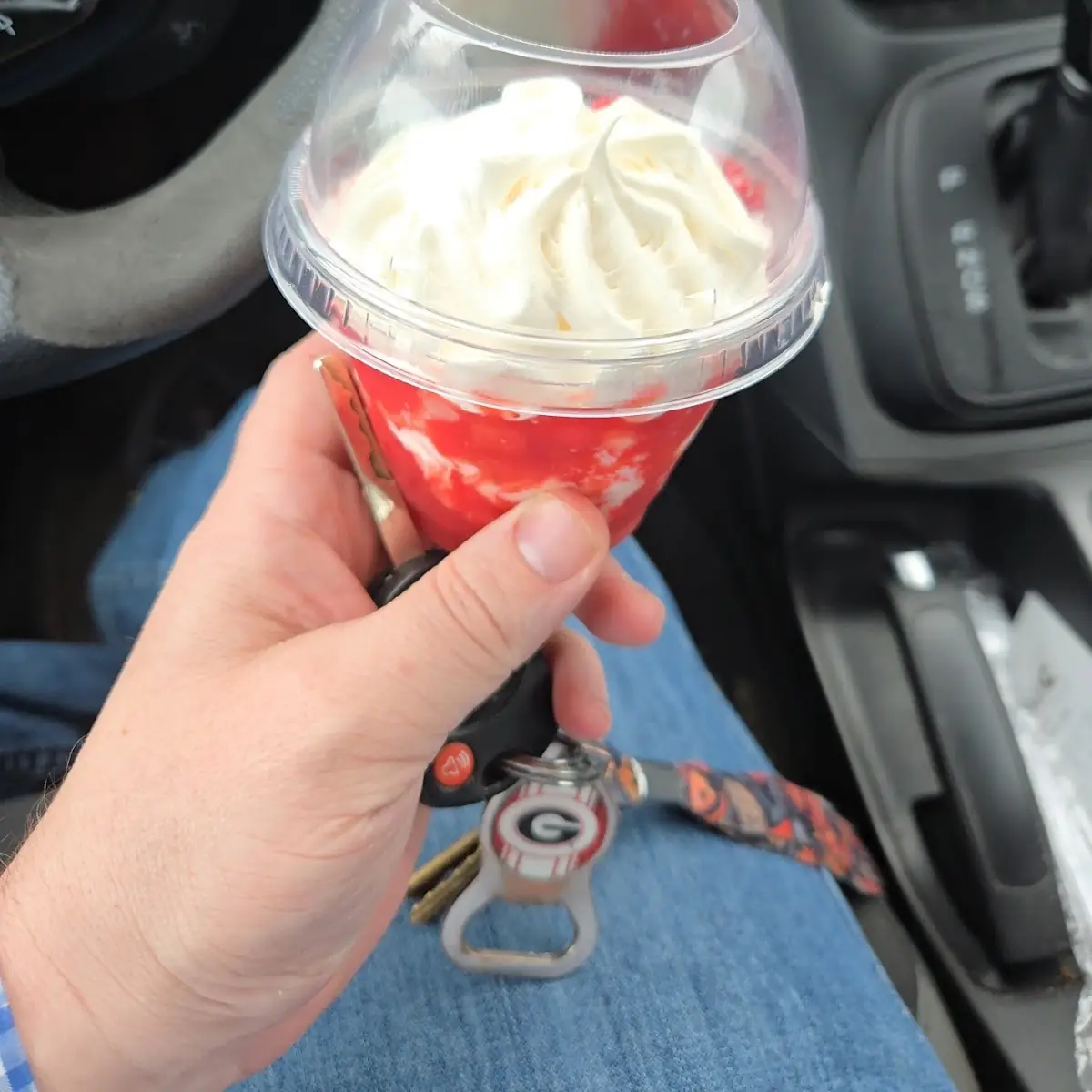 Strawberry Cheesecake Cream Slush