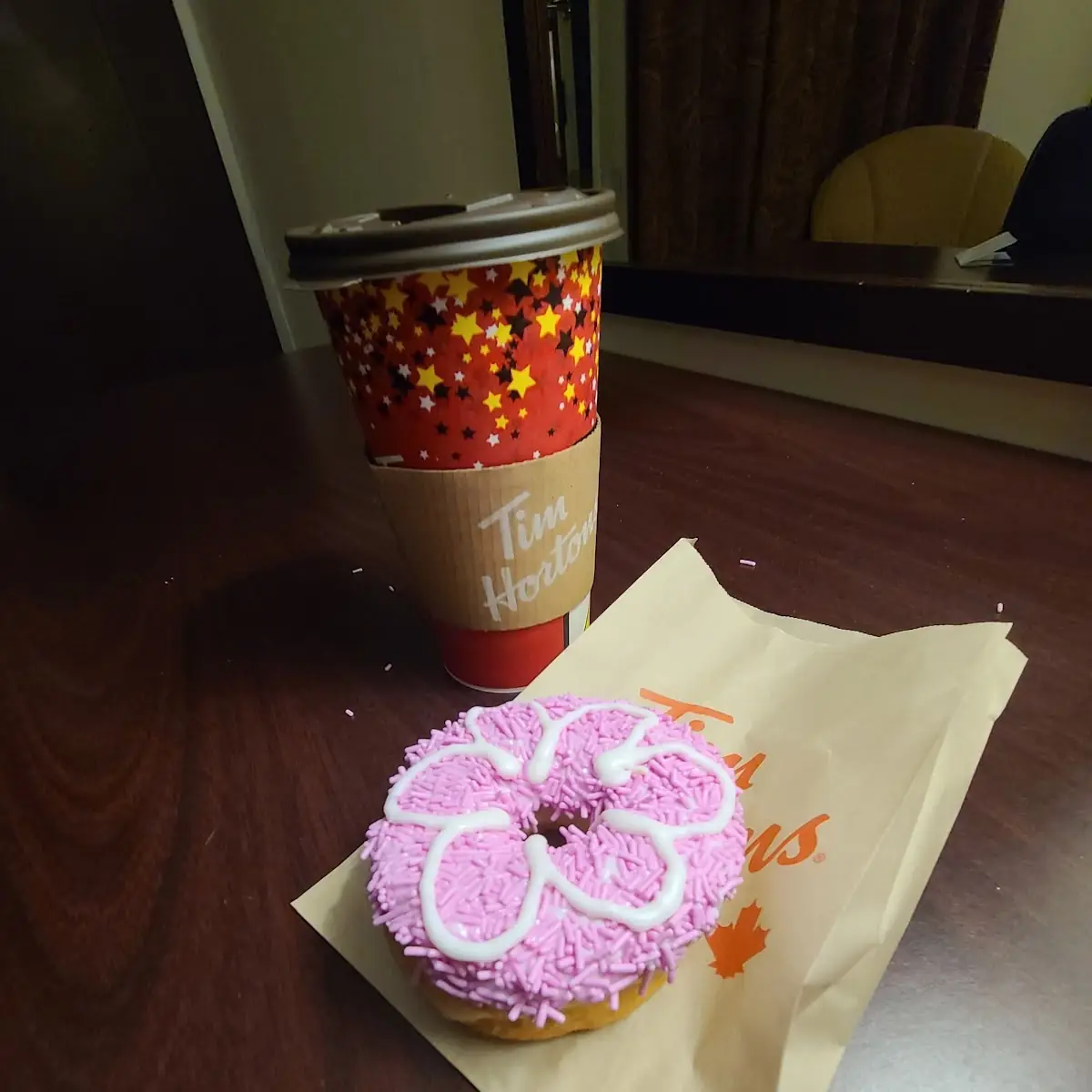 Coffee and Doughnut
