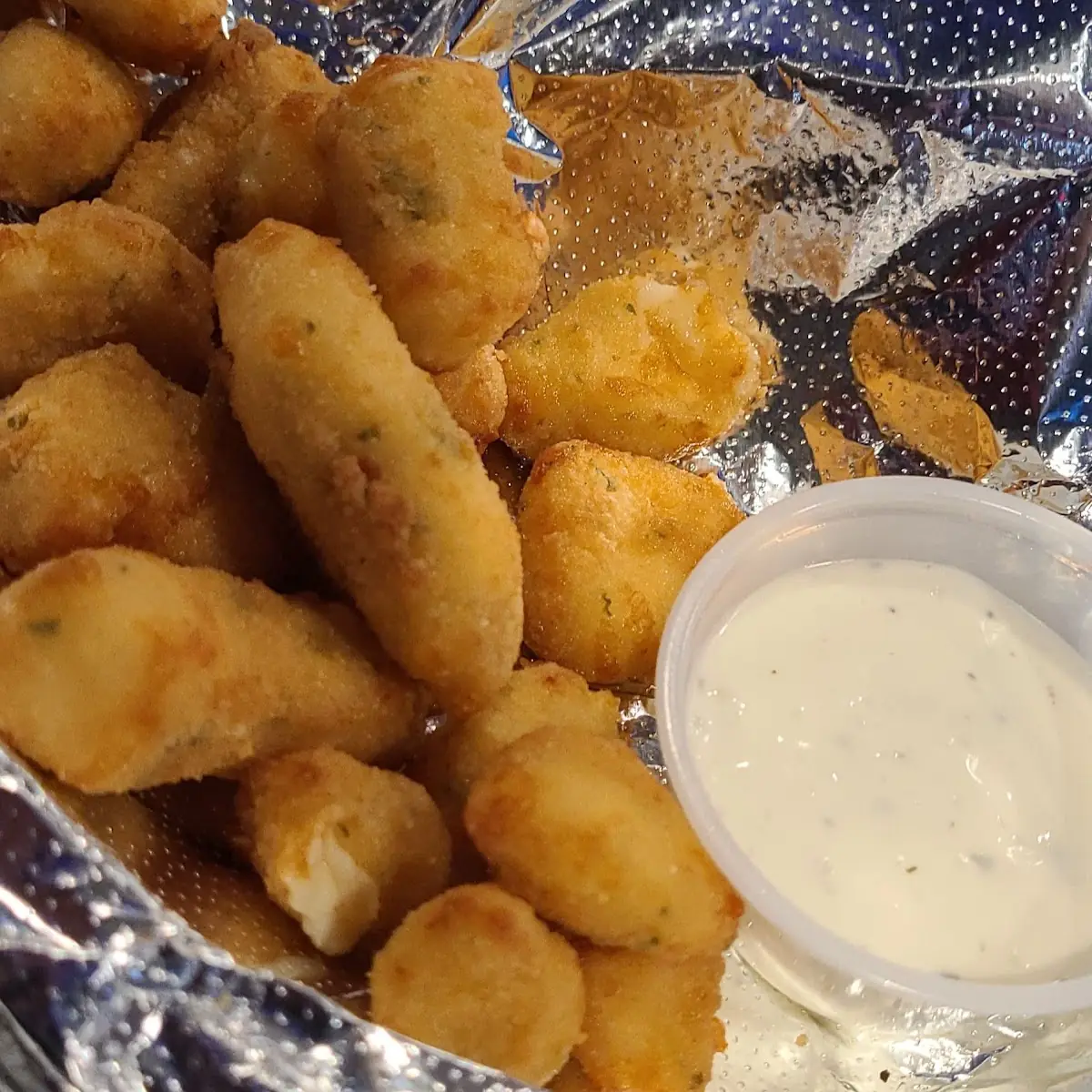 Garlic Cheese Curds