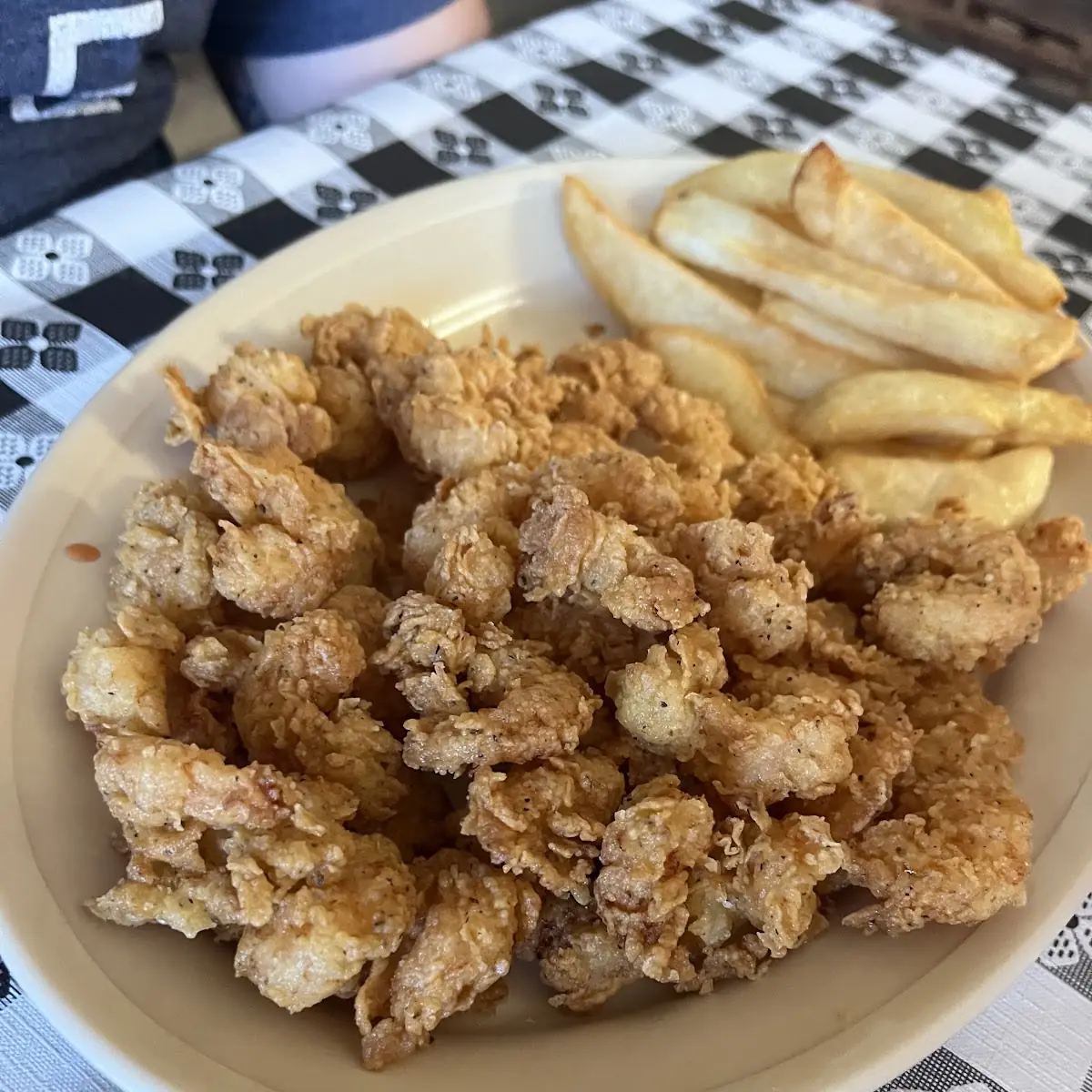 Combination Plate Fried Catfish and Fried Shrimp