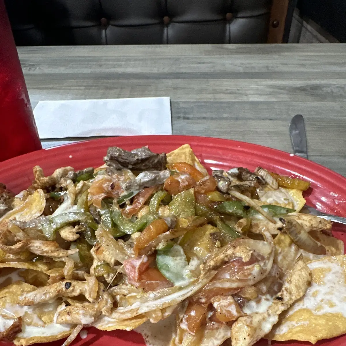 Fajitas Nachos