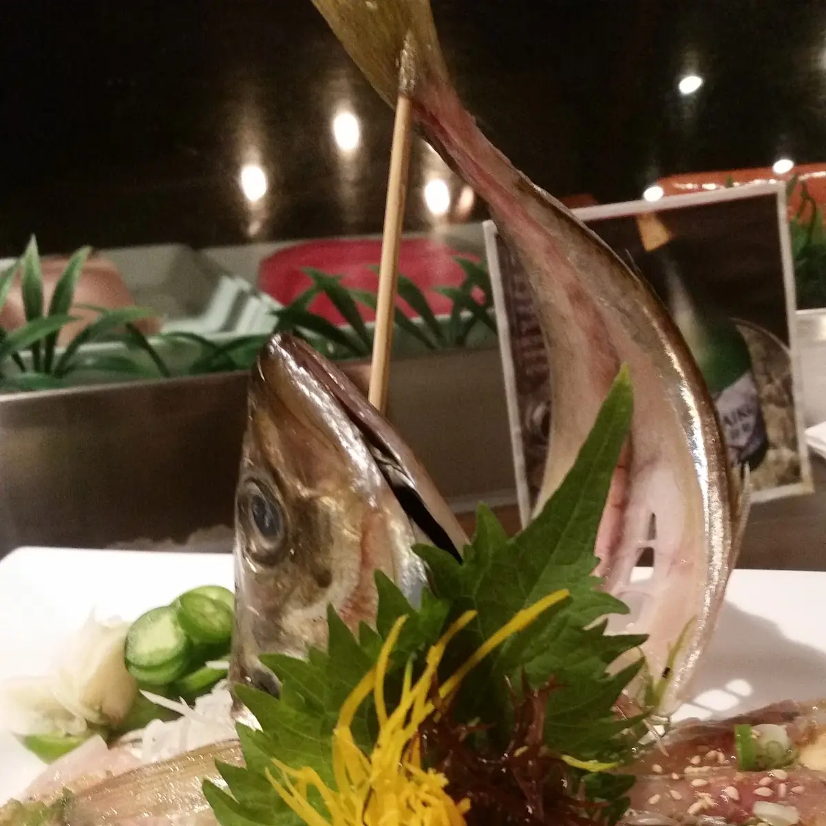 Shima Aji - Sashimi