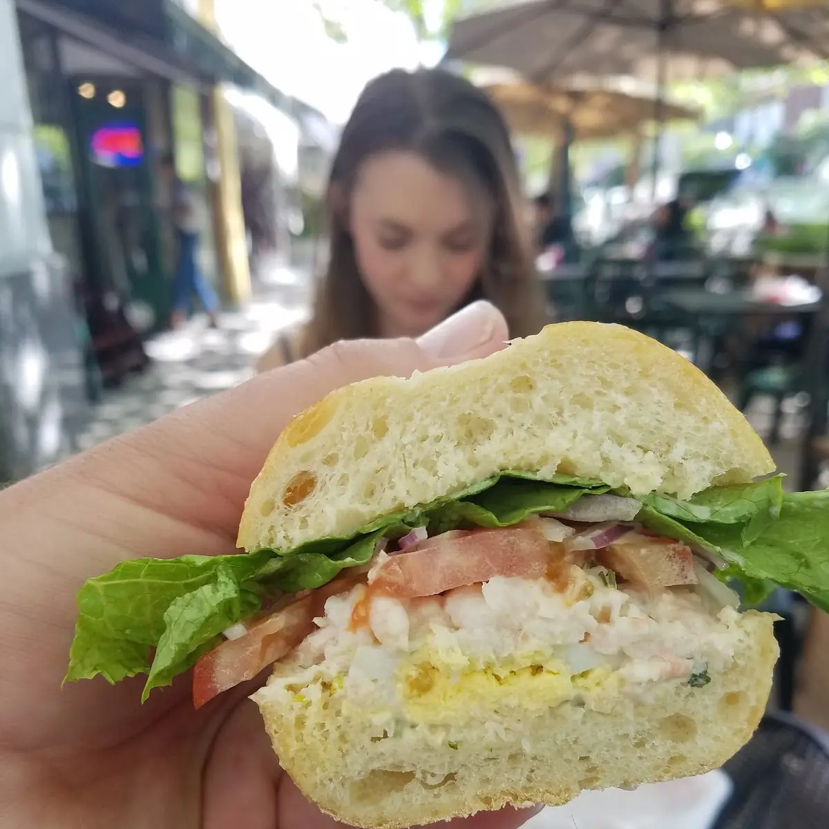 Shrimp Salad Sandwich