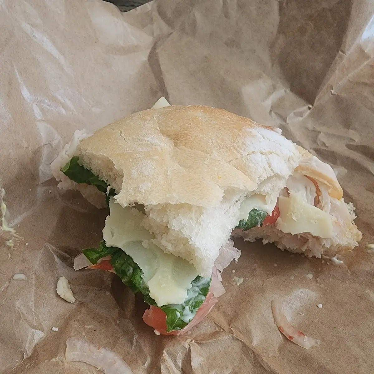 Turkey on Ciabatta