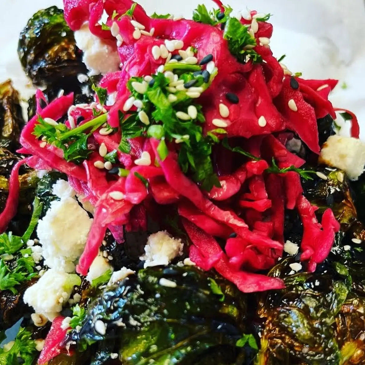 Side Pickled Red Cabbage