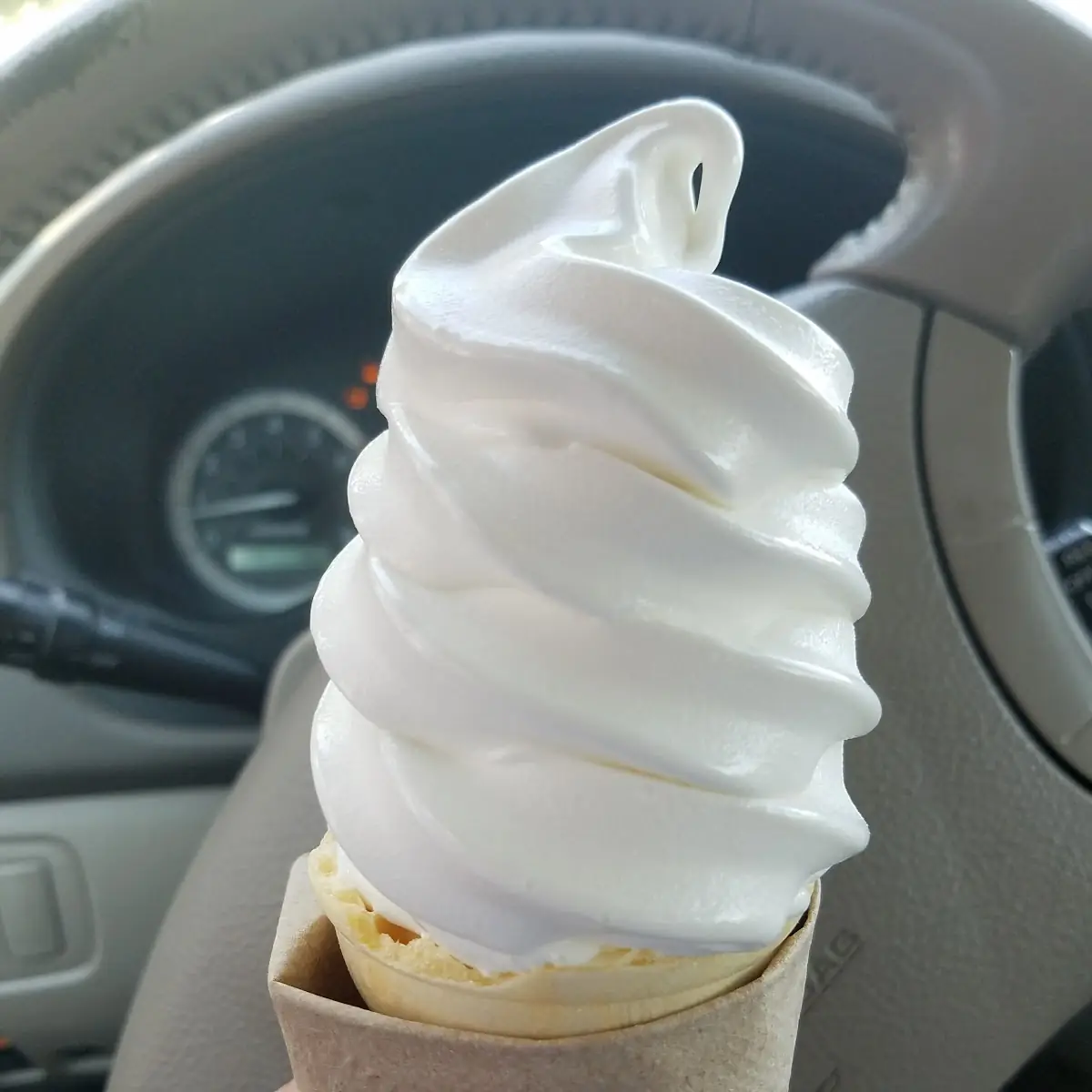 Vanilla Ice Cream Cone