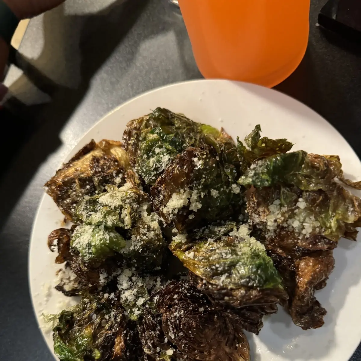 Garlic Parmesan Brussels Sprouts
