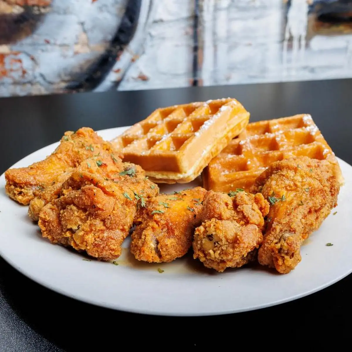 Honey Butter Chicken & Waffles