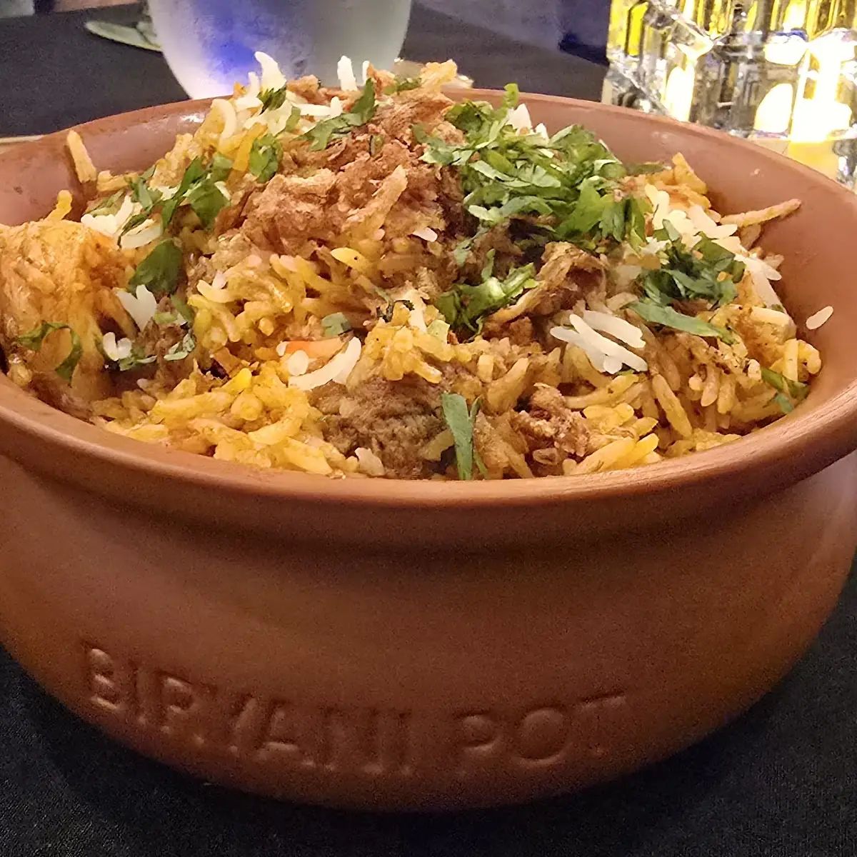 Lamb biryani