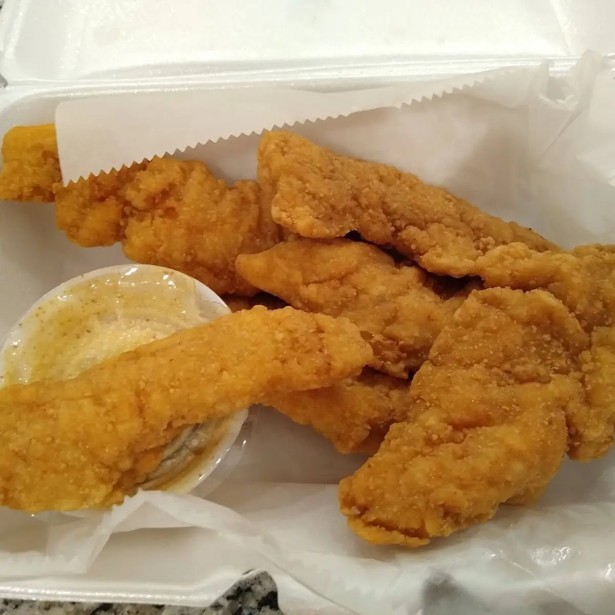 Chicken Tenders with Honey Mustard
