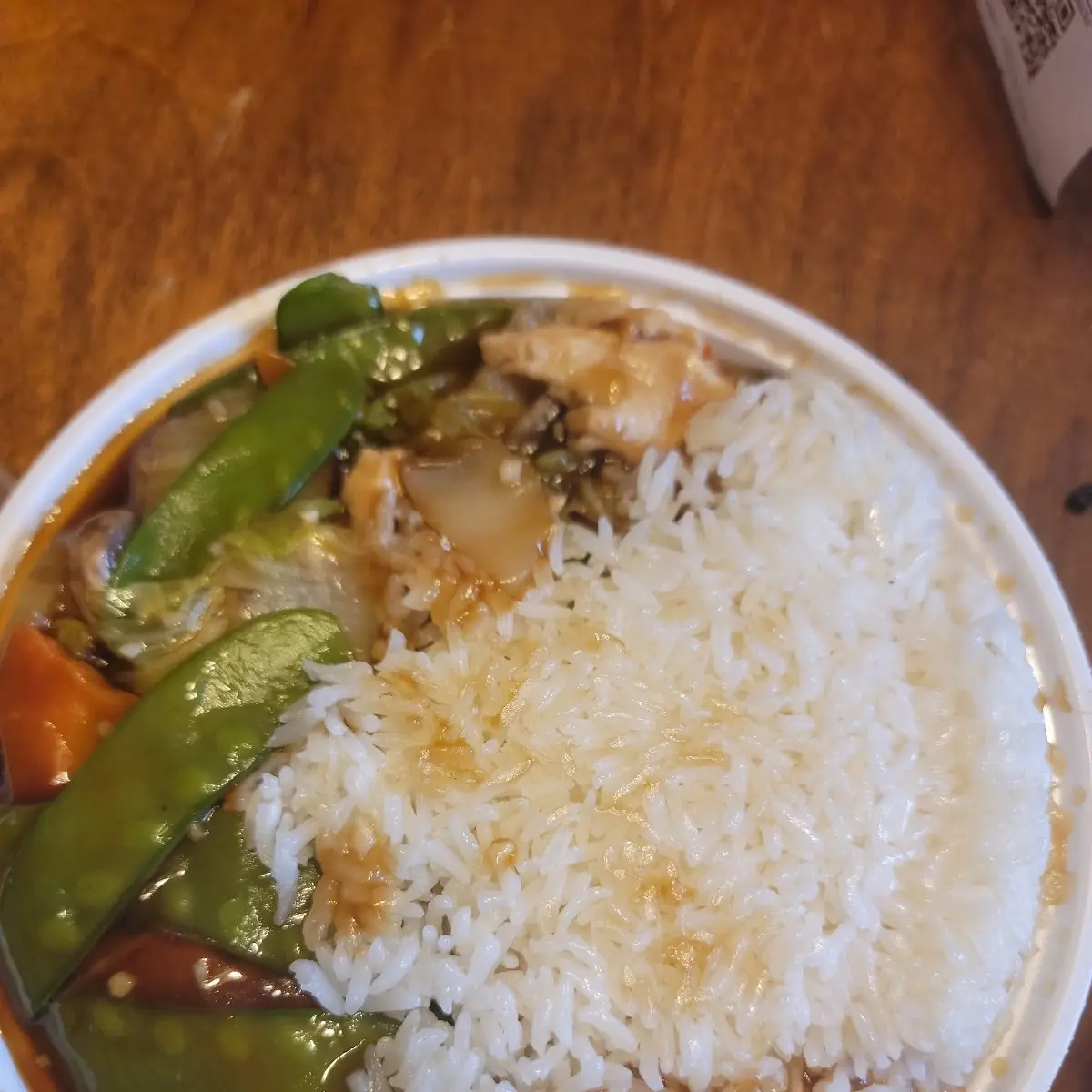 Chicken and Snow Peas