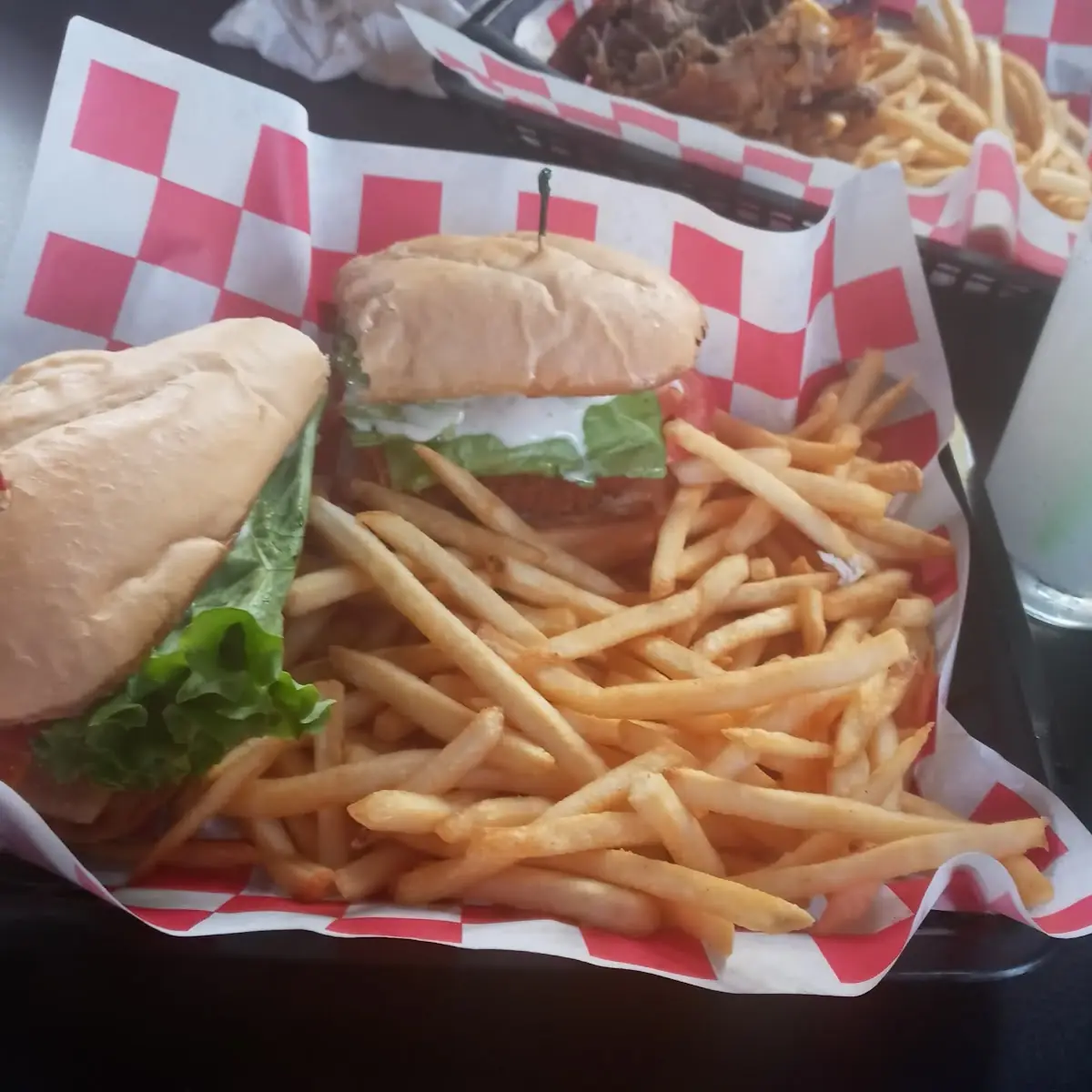 Bank Buffalo Chicken Sandwich Combo