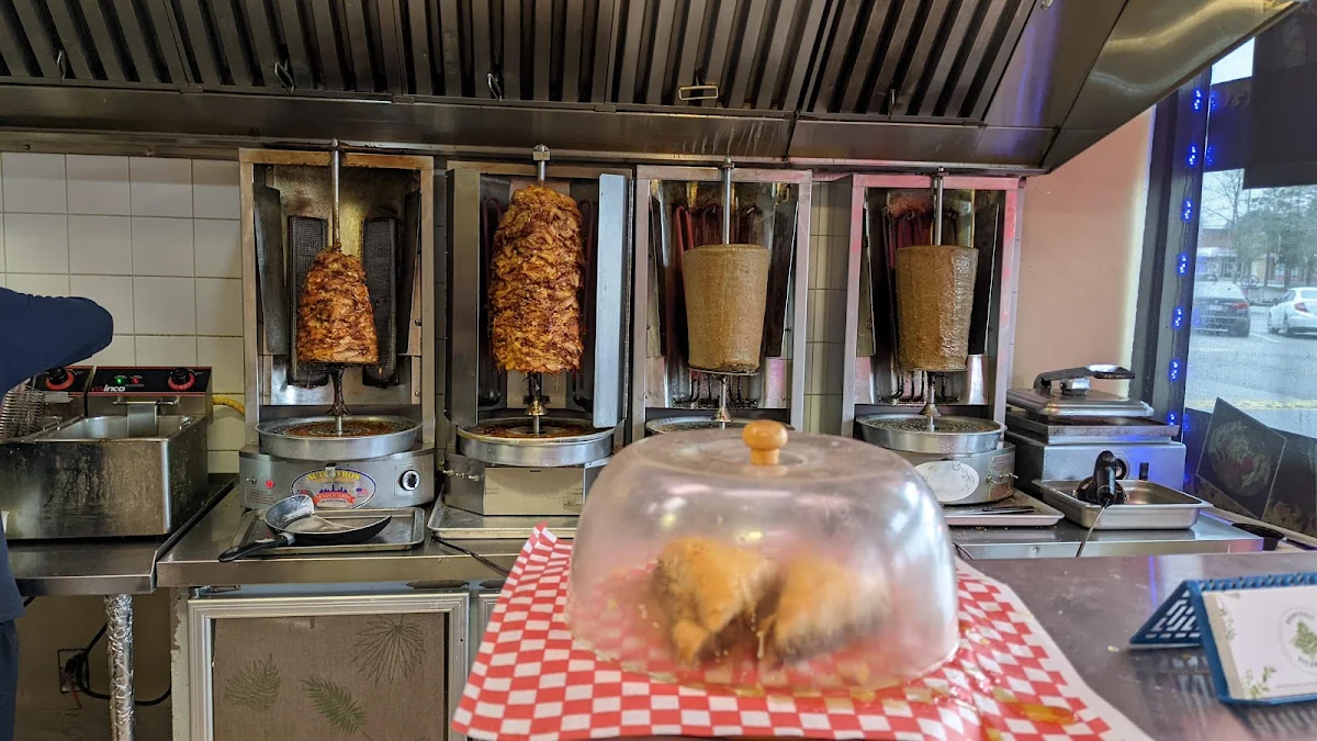 Chicken Lamb Beef Shawarma, Donair Top