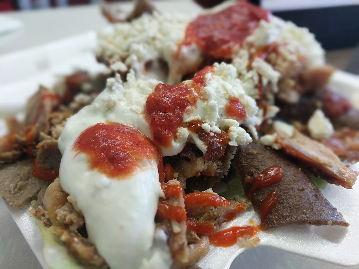 Super Donair Lamb and Chicken Salad, Donair Top