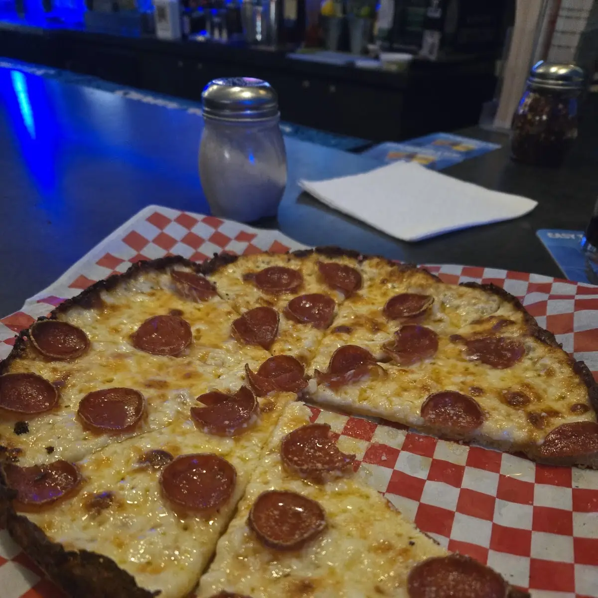 Pepperoni Pizza with Cheese Crust