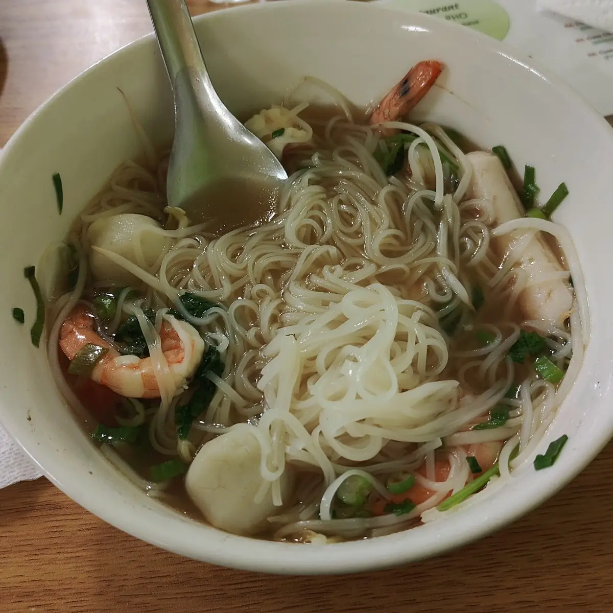 Meatball Noodle Soup (Phở Bở Vien)