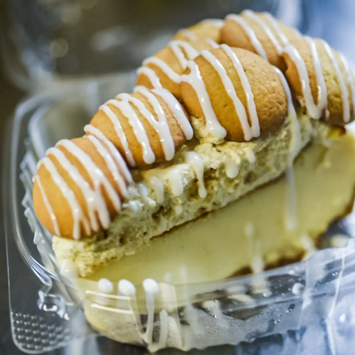 Banana Pudding Cheesecake Slice
