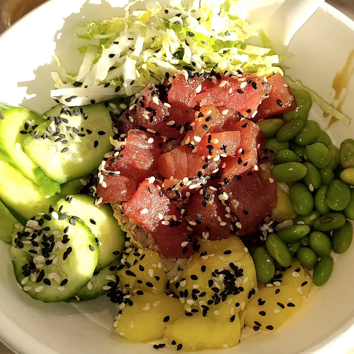 Ahi Tuna Poke Bowl