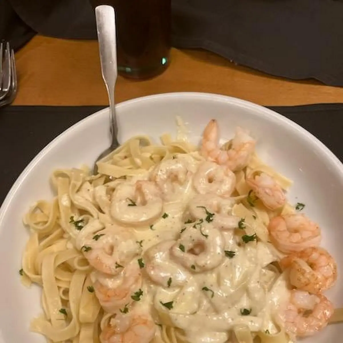 Shrimp Alfredo