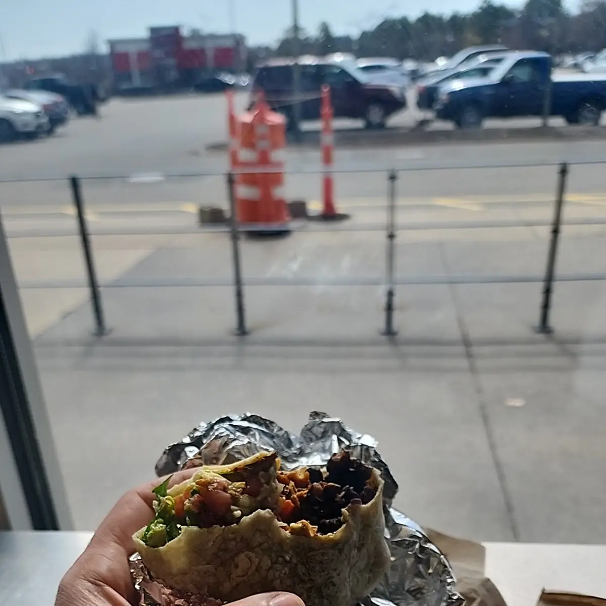 Chipotle Honey Chicken Burrito
