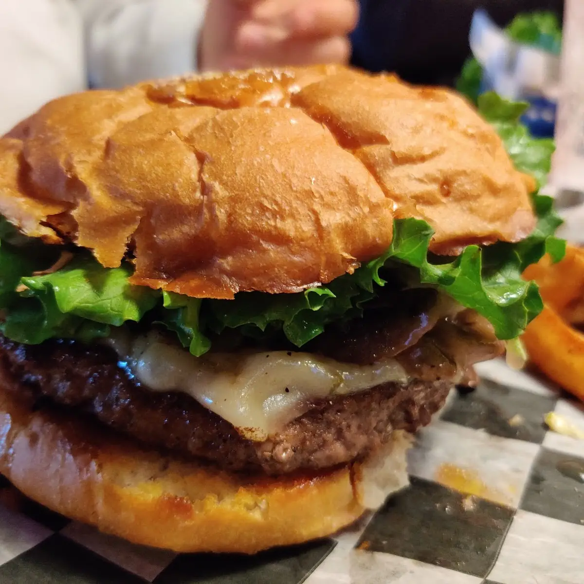 Three Cheese Burger