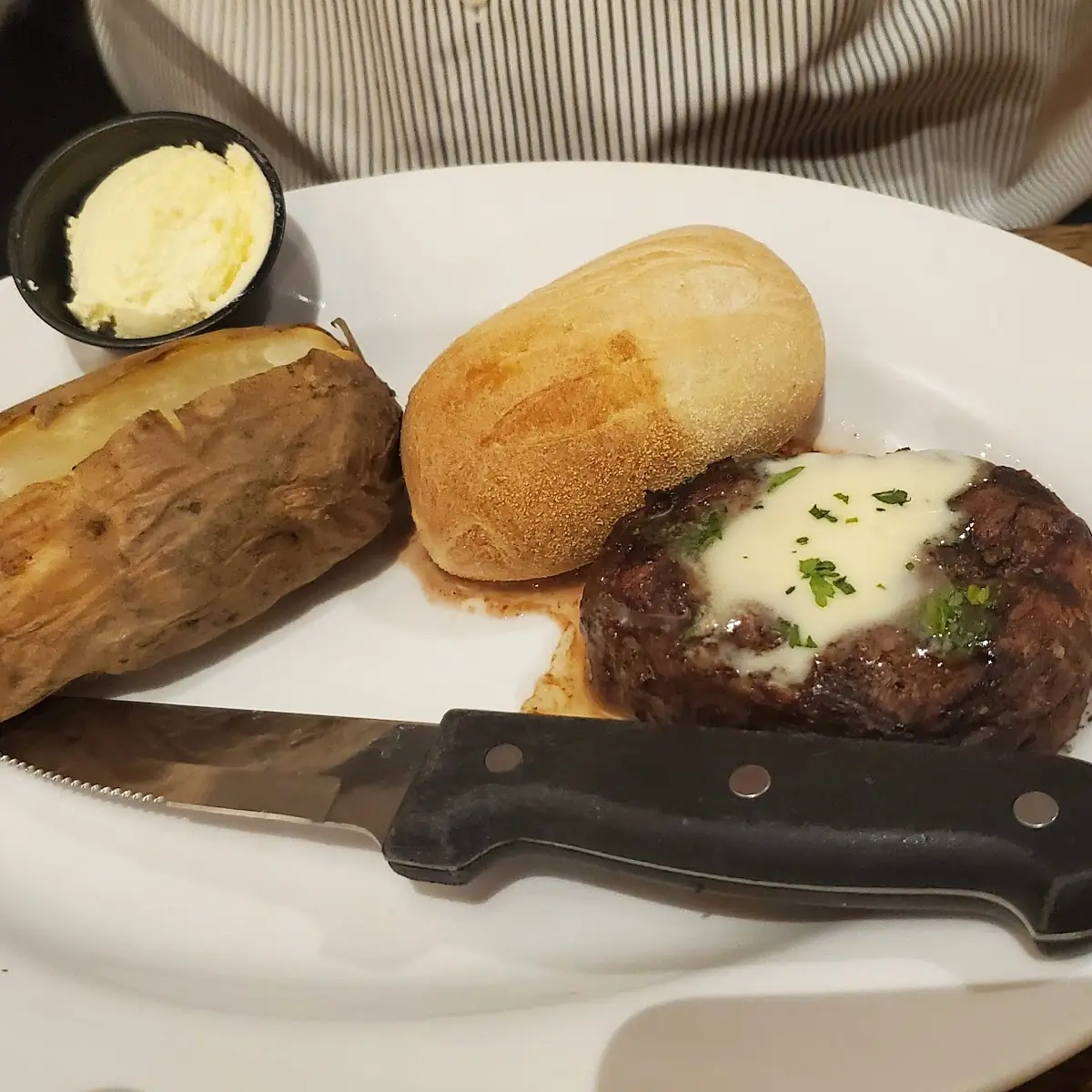 Filet with Baked Potato
