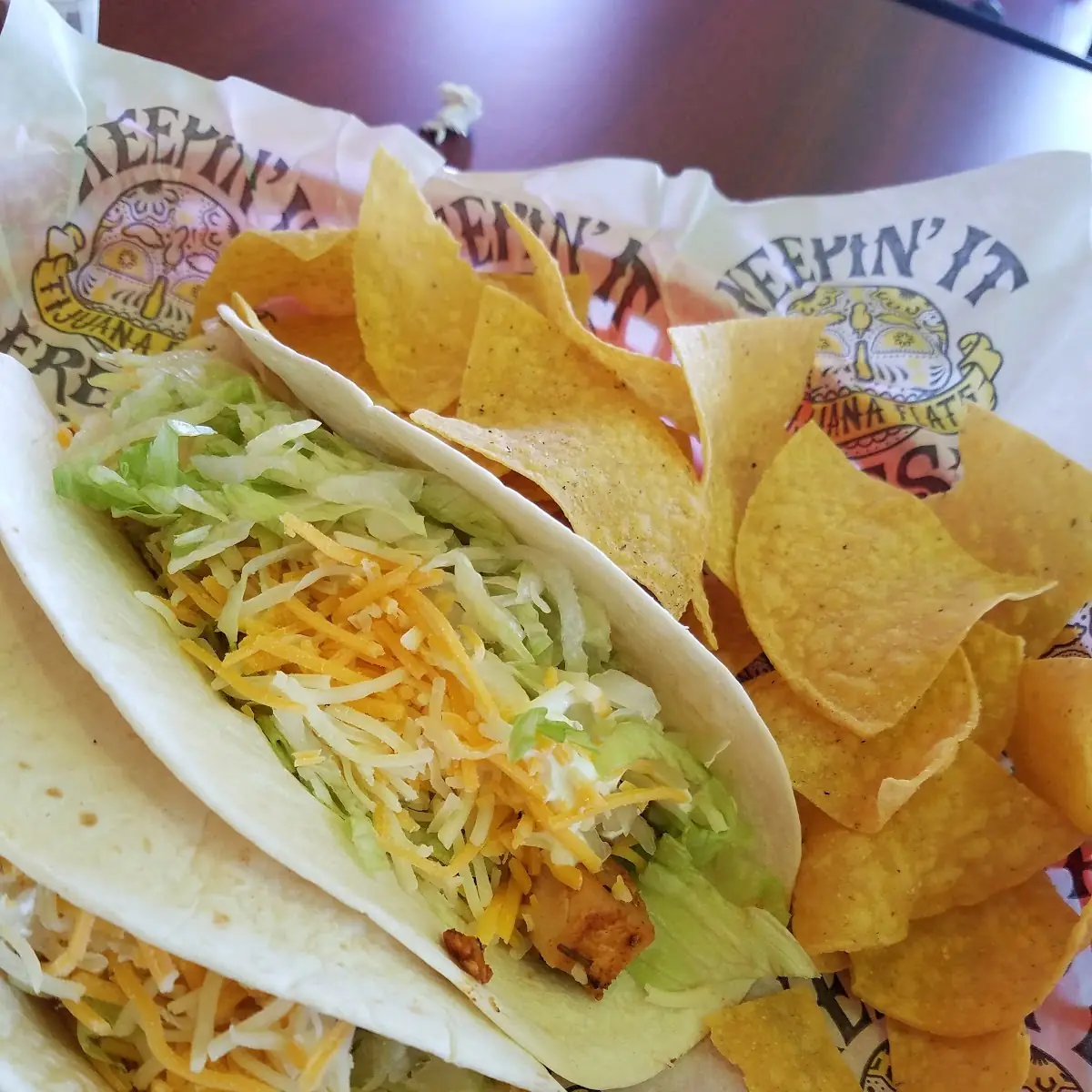 Chicken Soft Taco