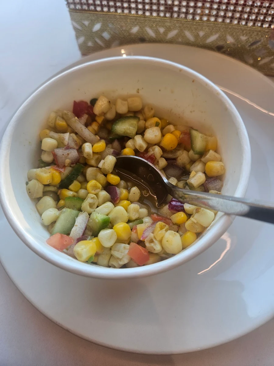 Corn Chaat, Chai Coffee Company