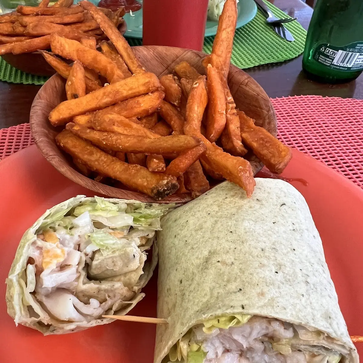 Cilantro Grouper Sandwich