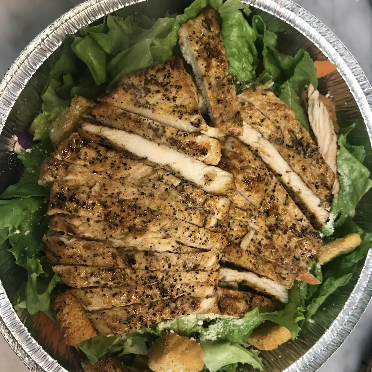 Grilled Chicken Caesar Salad