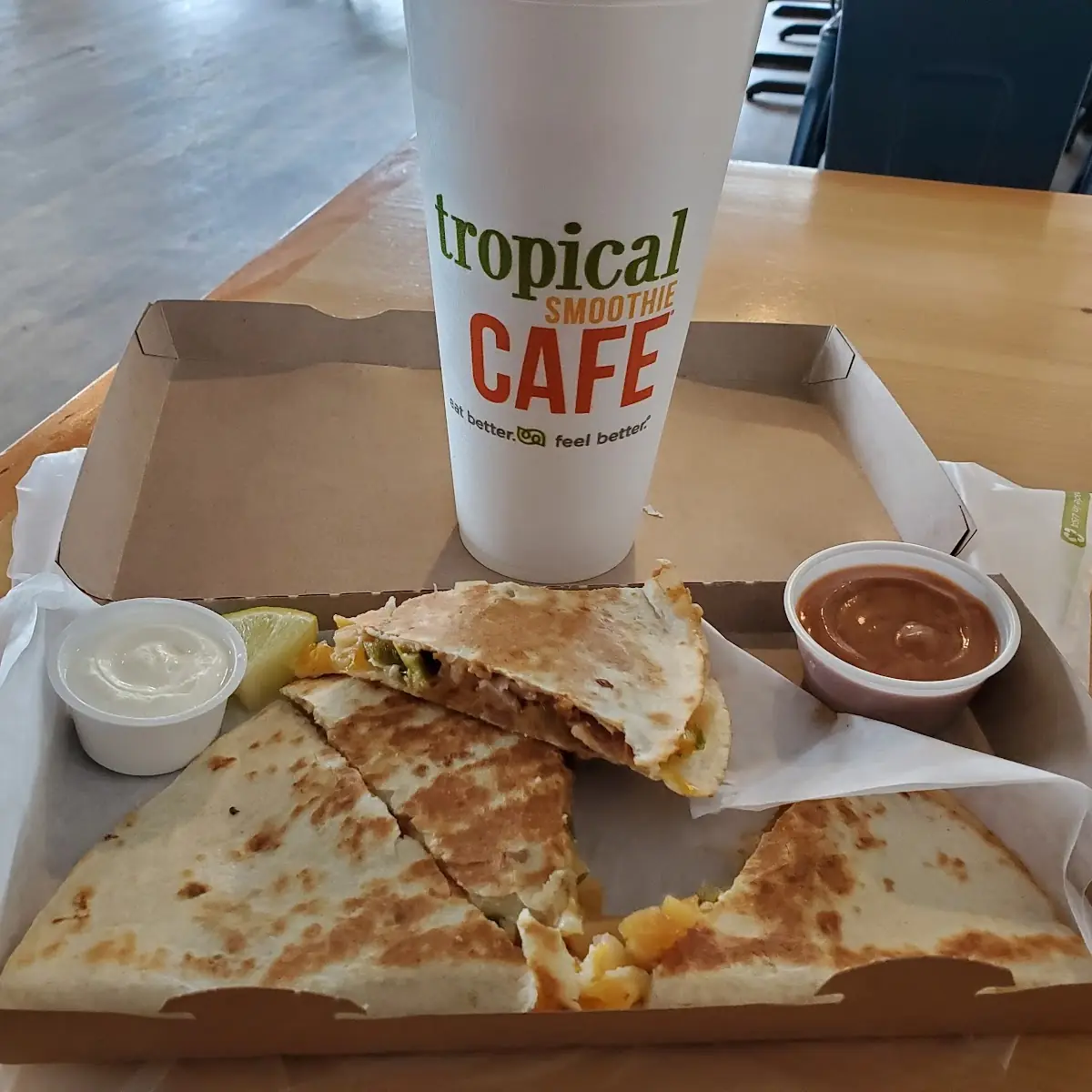 BBQ Chicken Quesadilla