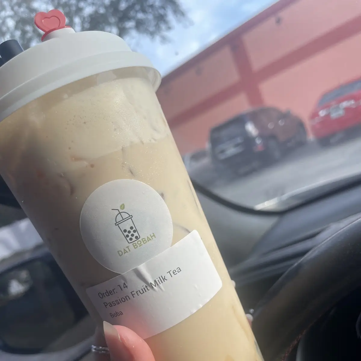 Passion Fruit Milk Tea