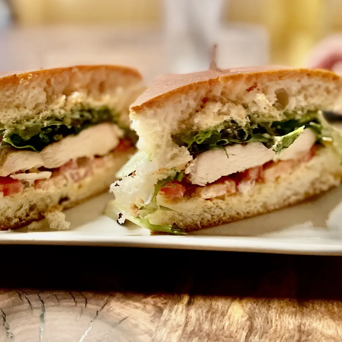 Chicken Pesto Sandwich