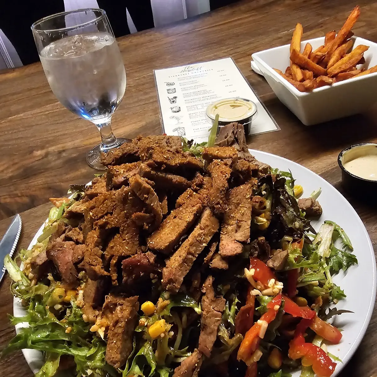 Taco Salad with Tri-Tip