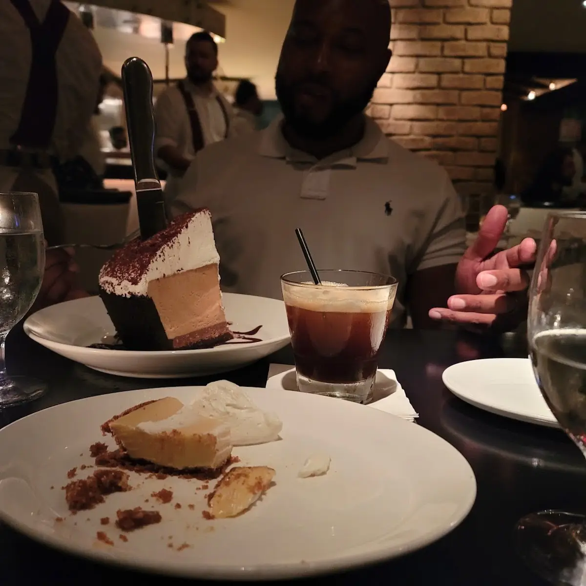Key Lime Pie & Chocolate Mousse Pie