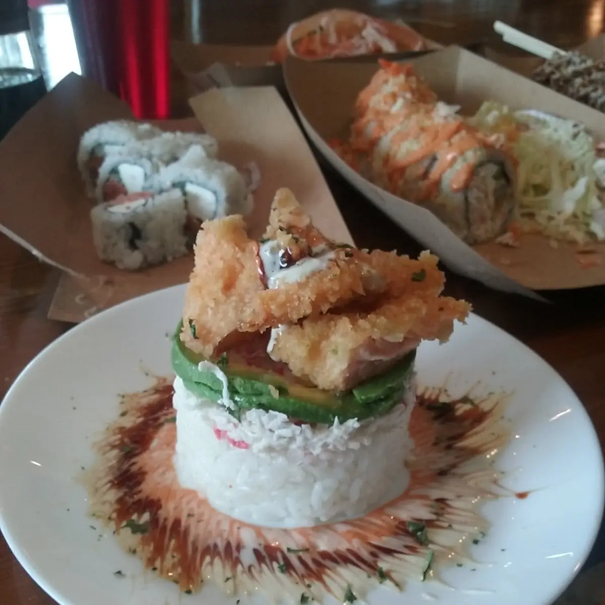 Sushi Birthday Cake