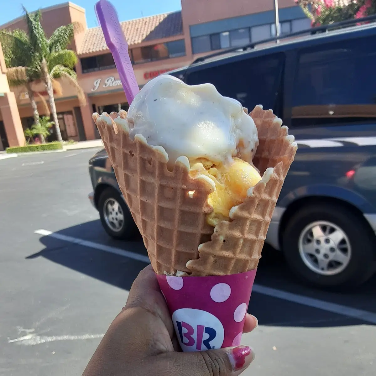 Fresh-Baked Waffle Cone