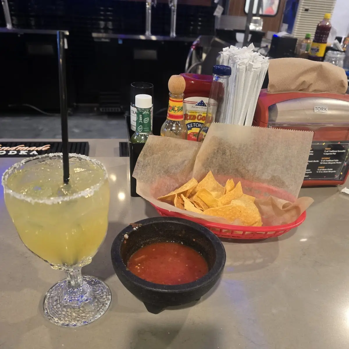 Bean Dip & Chips