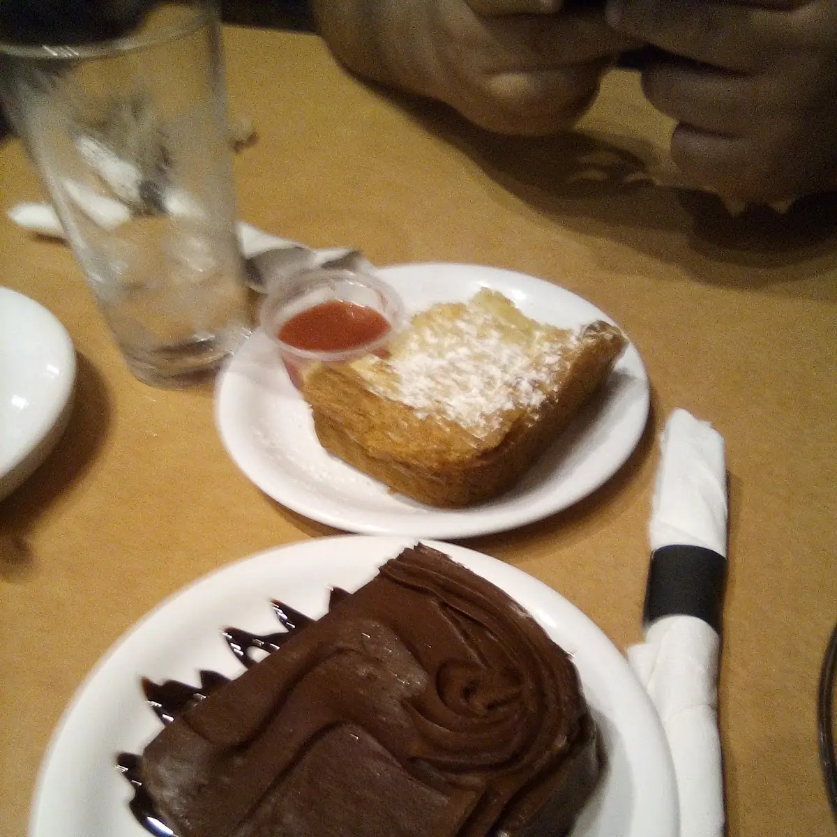 Double Chocolate Cake & Butter Cake